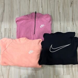 Nike 3( quantity) Sweatshirt bundle. All size small. Great condition
